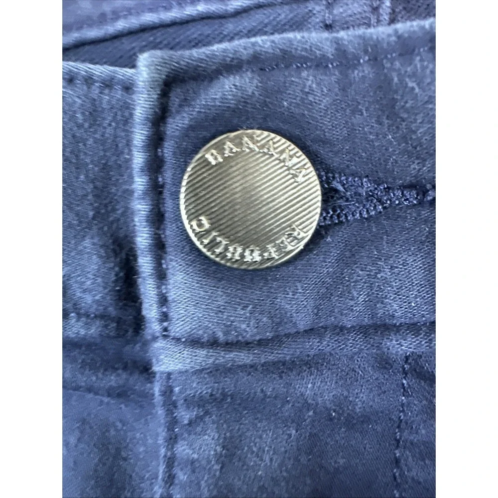 Banana Republic Traveler Pants Mens 30x32 Slim Fit Blue‎ Chino 5-Pocket Cotton